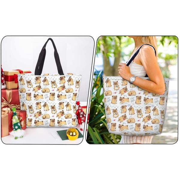 New Fashion Canvas Beach Bag Women'S Shoulder Bag Simple Tote Bag Large Capacity Shoulder Handbag Purchase