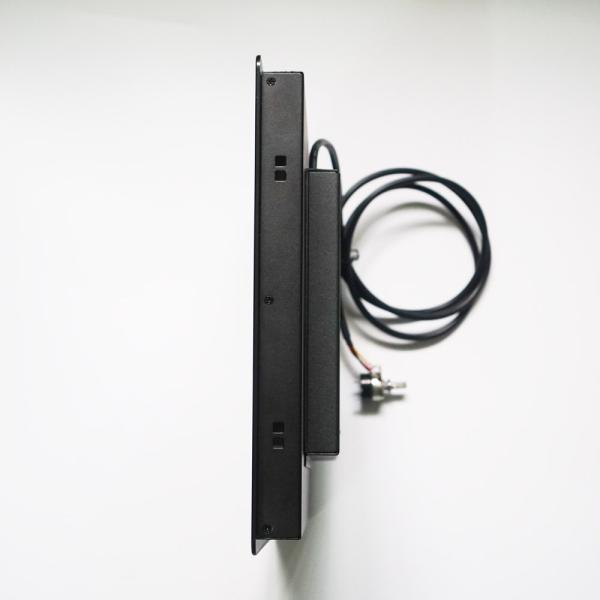 5 случай алюминиевого сплава монитора 24/7h экрана касания провода сопротивляющийся с кнопкой Diming