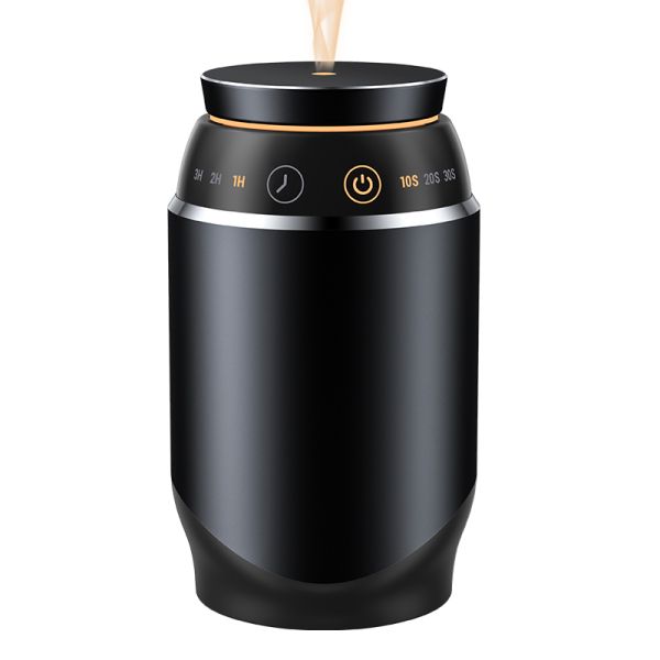 Waterless Pure Essential Oil Diffuser,Battery Operated Mini Scent Diffuser with 3 Mist Levels & Timers for Home, Car, Office