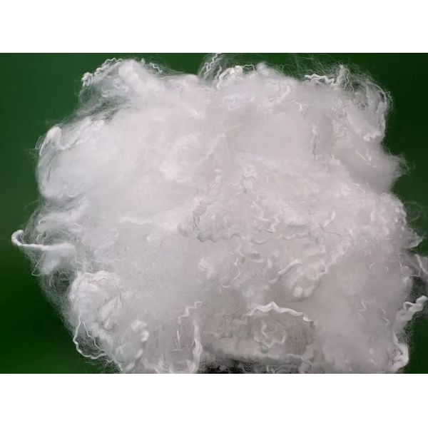Raw White 1.2D*32mm Microfiber Polyester Staple Fiber for Towel