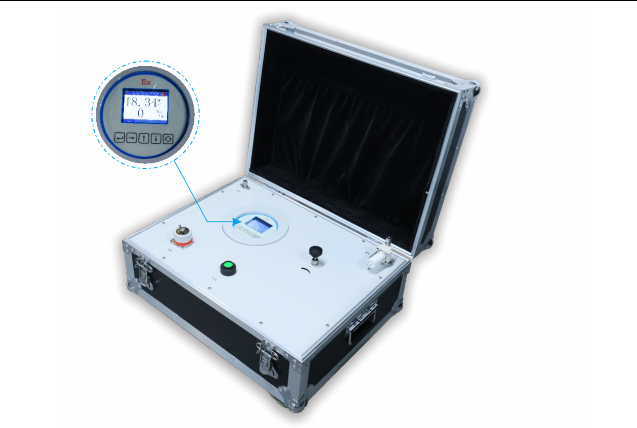 Explosion Proof Portable Dew Point Analyzer Trace Moisture Micro Water Analyzer With Metal Construction