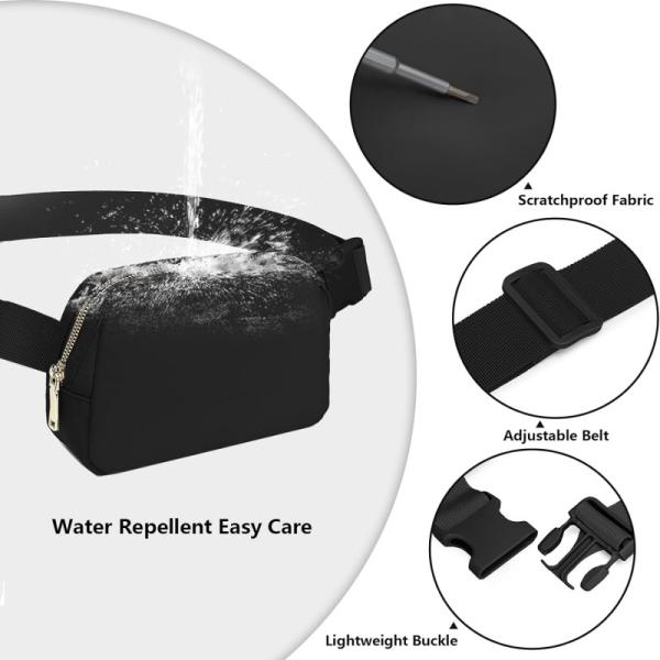 Sport Travel Hip Bum Waist Pack Side Chest Bags Customizable Patterns Logo