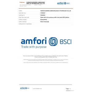 Hunan Huasheng Industrial & Trading Co., Ltd. Certifications