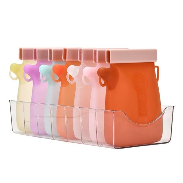 Premium Food-Grade Silicone Breast Milk Storage Bags – Reusable, Leak-Proof, Heat Resistant From -40°C To 230°C, Microwave & Freezer Safe, BPA-Free,Easy To Clean, Perfect For Modern Moms