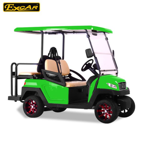 Electric Golf Carts with 5KW AC Motor and Intelligent Charger Providing Energy Management and Fast Charging Capabilities for Continuous