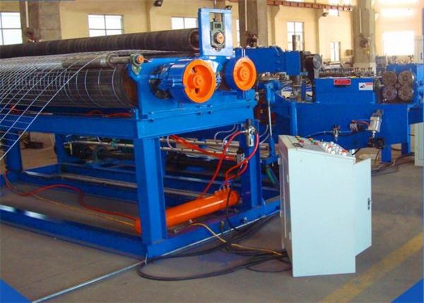 Fruit / Rabbit Cage Wire Cage Welding Machine , 0.45 - 2.7mm Diameter Grid Welding Machine