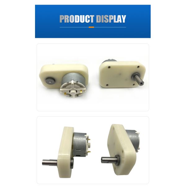 12v DC Gearbox Motor , High Torque Gear Reduction Motor FT-65FGM500