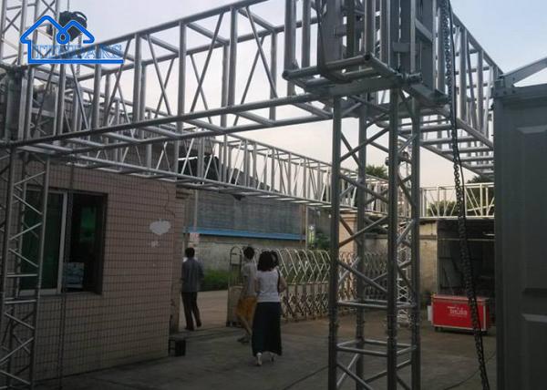 Truss de palco de alumínio preto estrutura de espaço estrutura de espigão truss para exterior