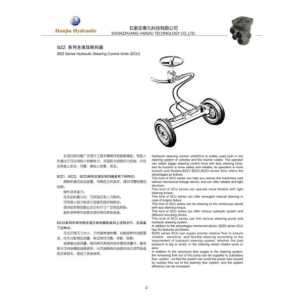 101S Series Load-Sensing Fully Hydraulic Steering System – The Ideal Replacement for OSPC