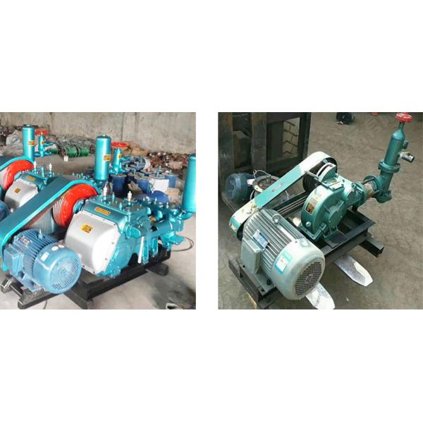 High Pressure Hydraulic Piston Triplex Mud Pump Machine With Oil Powered