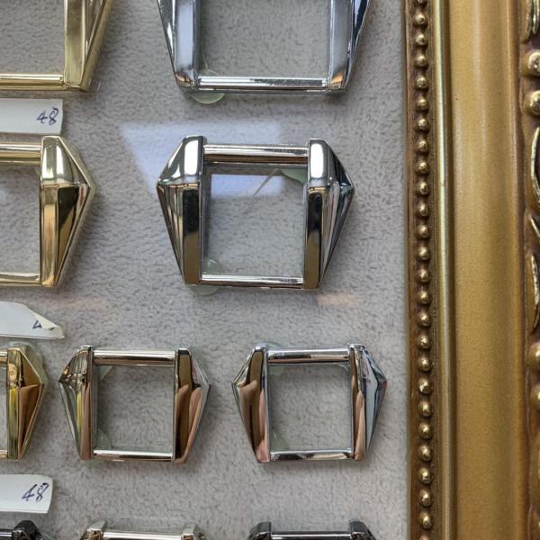 Acid proof Square Cast Iron Ring Nickle free Thickness 8mm  for Hand Bag