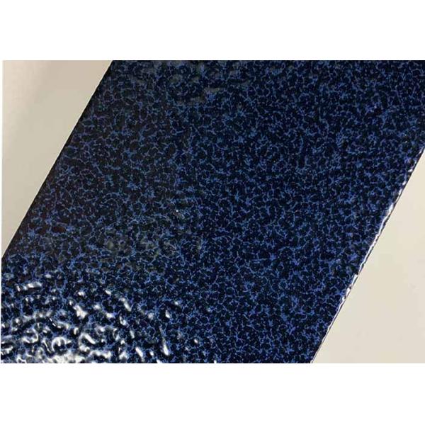 Синий молоток текстура Термоустойчивое наружное покрытие порошком Металлический эффект