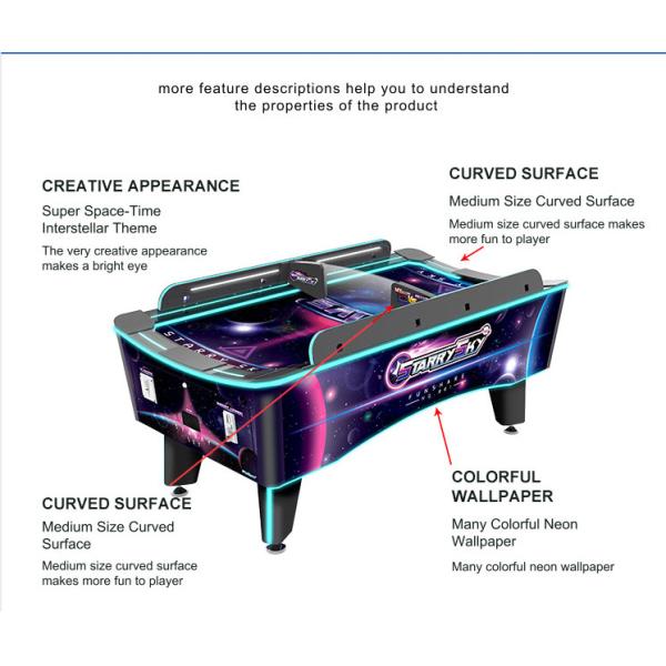 Classic Indoor Sport Game Machine Air Hockey Table 1 Year Warranty