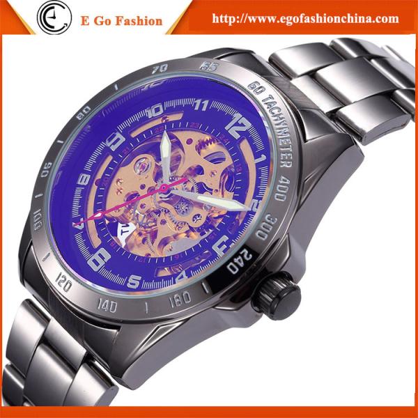 SH04 Full Stainless Steel Watch SHENHUA Vintage Watch Retro Watch Mechanical Watches Men