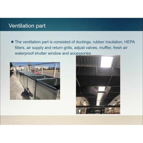 Pharmacy Sterile Clean Room Modular GMP Clean Room