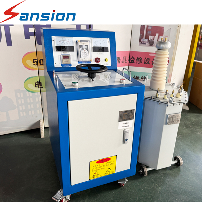 Customized Power Frequency Withstand Voltage Test System Complete AC Hipot Testing Solution with High Voltage Transformer, Control Cabinet, Measurement and Safety Protection