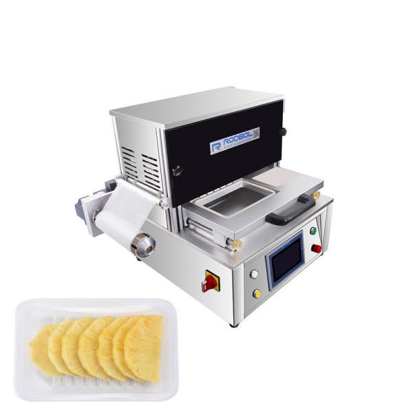 Industrial Food Vacuum Packaging Machine , Vertical Vacuum Packing Equipment