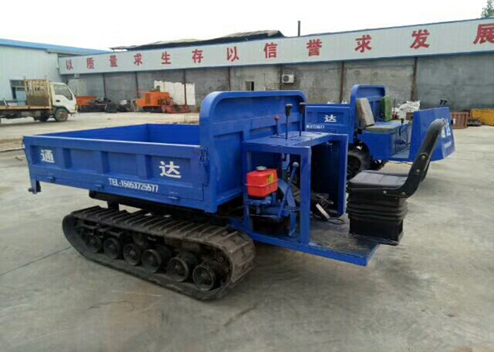Гибкое 31KW 6T отслеживало Dumper с водителем столба