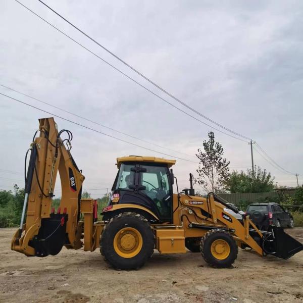 Japan Original Paint Used Backhoe Loader HINO Engine 20ton Caterpillar 420F for Sal