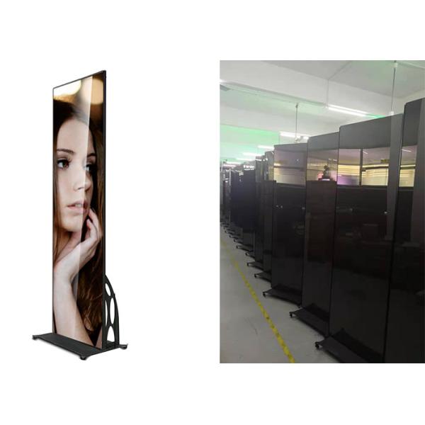 P2.5mm Indoor LED Poster Mobile Advertising Displays 2880-3840Hz High Refresh