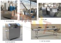 A cor do dobro da máquina do deleite do animal de estimação do petisco do cão torceu a linha expulsando das mastigações do cão
