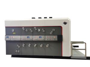 Máquina Flexo automático de Slotter Diecutter Stacker da impressora de Flexo que