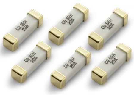 UL Approved 1032 Square Ceramic Gold Plated Surface Mount Fuse SEH SEG 500mA-30A 125V 300V 10.1x3.1x3.1mm