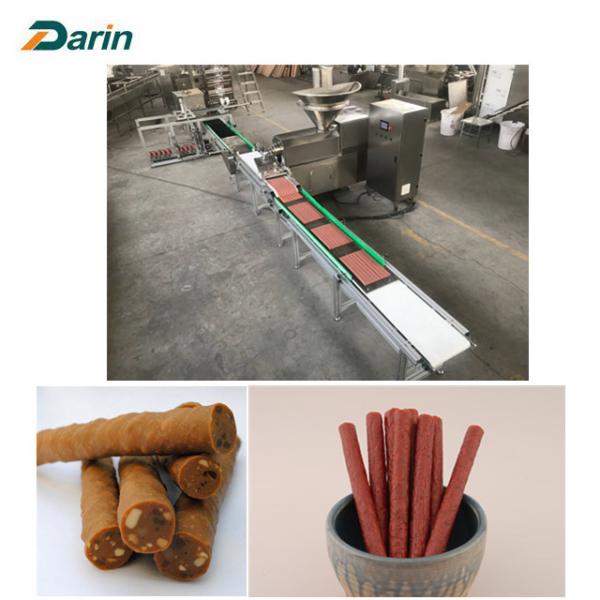 Linha de processamento Meaty automática completa trabalho dos alimentos para animais de estimação da tira da economia do produto comestível da reunião