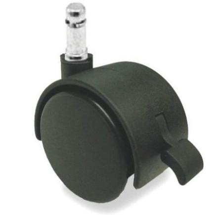 50mm grip ring  stem chair casters for carpet