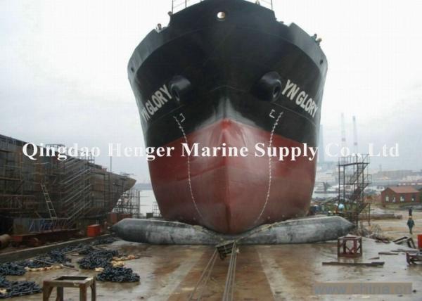 Heavy Duty Inflatable Marine Airbag Ship Launching And Upgrading Airbag