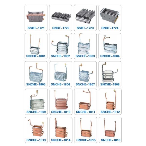                  Gas Boiler Spare Parts 4 Rows Gas Boiler Steam Fire Row Stainless Iron Zinc Plate Burner Tray Heat Exchanger             