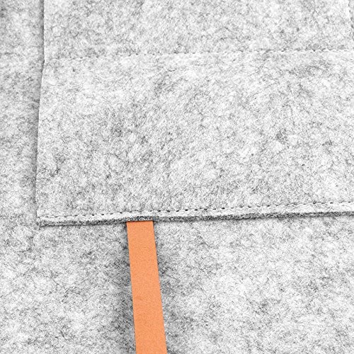 Bundle Felt Pencil Wrap Case , Wool Felt Fabric Pencil Case Cosmetic Bag