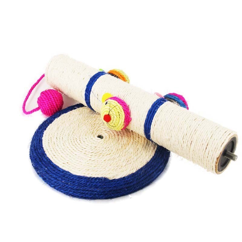 Initial Payment Cat Scratcher Sisal Cat Scratching Cardboard Post Cactus Multi Color
