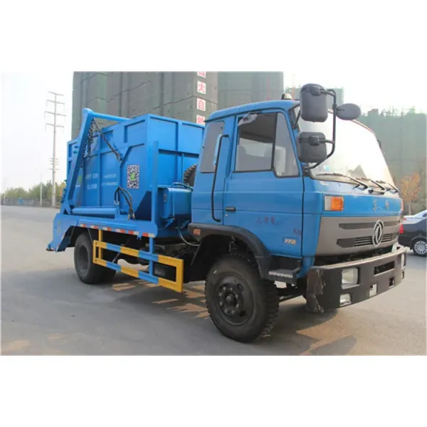 Right Hand Drive 8  ton Swing Arm Garbage Truck