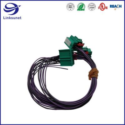 Car Dashboard Wiring Harness With 34729 Female Molex 2.54mm Connector
