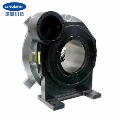 Maxilas pneumáticas do mandril 4 do laser do CNC da precisão giratória mais alta para a máquina de corte da tubulação
