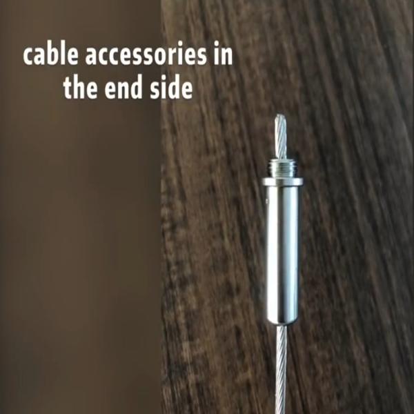 Горизонтальный нержавеющий поручень балюстрады кабеля для систем перил руки лестницы балкона