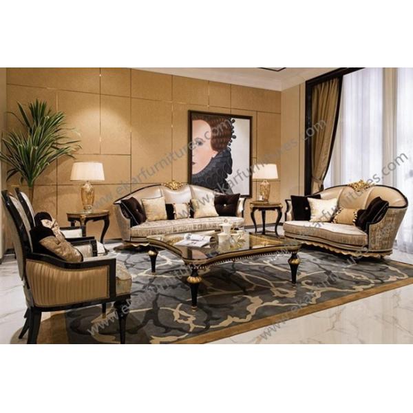 Luxury Hotel Room Furniture Modern Design Leather Sofa TI-006