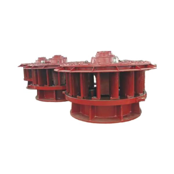 Synchronous Generator Type Kaplan Hydro Turbine with ZG20SiMn Guide Vanes and Performance Vertical Main Shaft