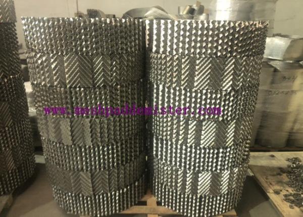 250y 1400mm Diameter 316L Structured Packing Distillation Column