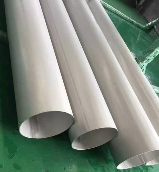 A358 Grade 316L 304L Stainless Steel Welded Pipe With Pickling Surface