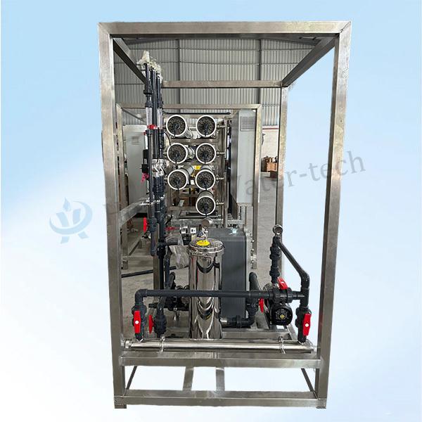 Système de purification d'eau ultrapure 2T/H avec technologie EDI