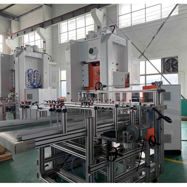 LK-T80 80Ton Aluminum Foil Container Machine with Custom Logo Embossing for 24-Hour Continuous Production