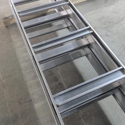 Customizable Ladder Trough Type Cable Tray 50mm-1000mm For Steel