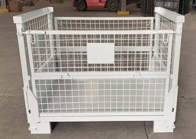 Fio galvanizado Mesh Stackable Pallet Cages Stillage 1200x1000 resistente