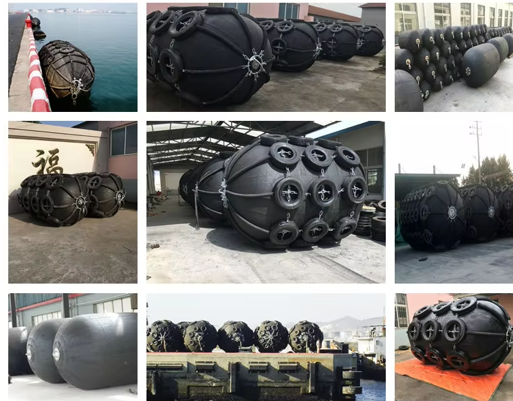 Pneumatic Inflatable Rubber Fender Yokohama Fender for Dock and Ship protection