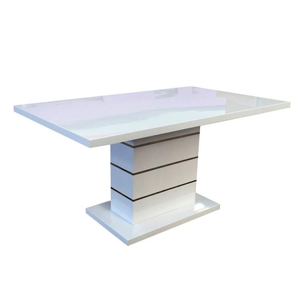 MDF High Gloss Spray Paint 46kgs Modern Dining Table