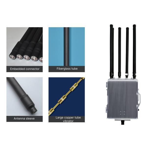 Concealed Funnel-Shaped Omnidirectional Jammer Antenna (Color Customizable)