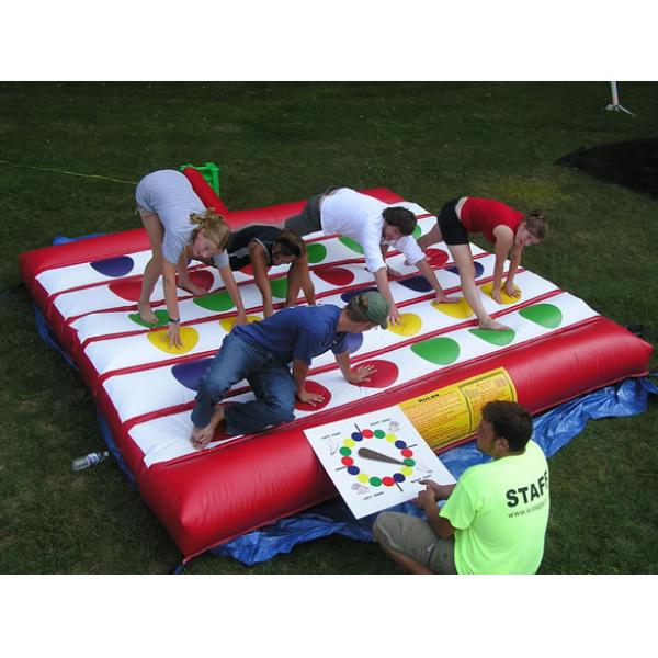 Mega Twister For Inflatable Amusement Park , Inflatable Games For Adult