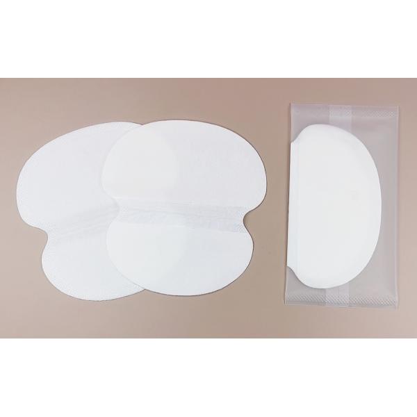 Hygienic Disposable Sweat Shields Non Woven Fabric For Travelling Office Sports Pads